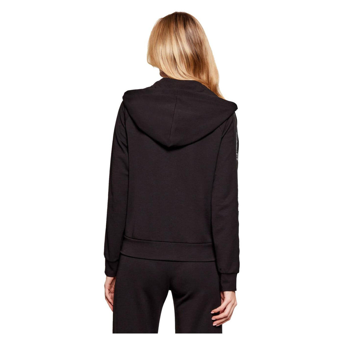 EMPORIO ARMANI 7 EA7 TRAIN LOGO TAPE W HOODIE - seconda immagine