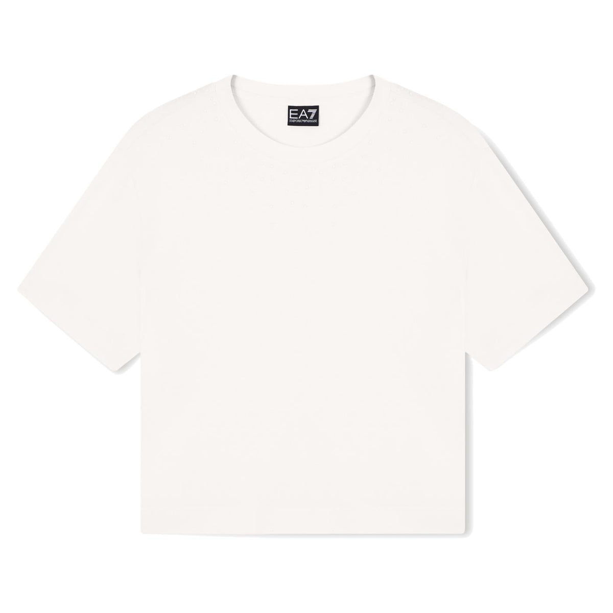 EMPORIO ARMANI 7 EA7 TRAIN PRECIOUS W TEE SS - Bianco - vista 4