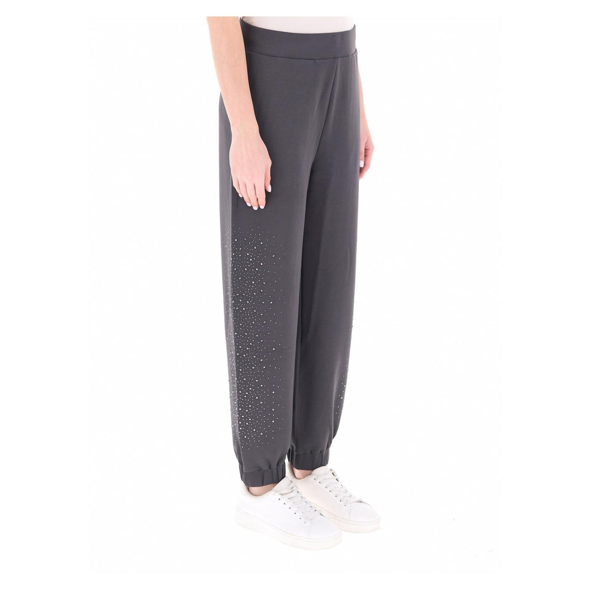 EMPORIO ARMANI 7 EA7 TRAIN PRECIOUS W PANT CH - Grigio scuro - vista 3