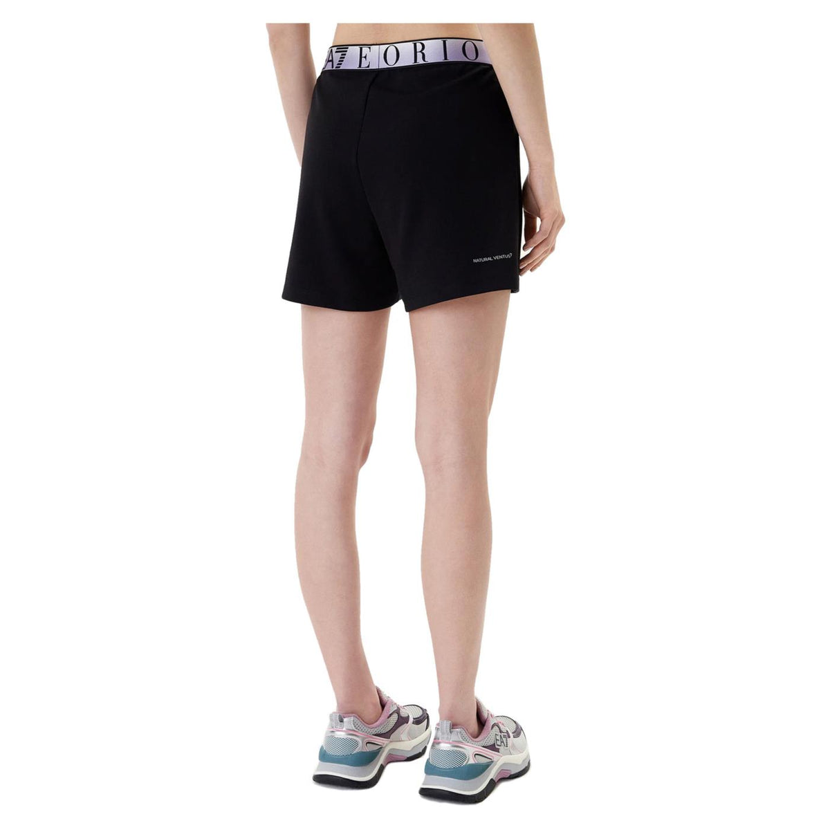 EMPORIO ARMANI 7 EA7 NATURAL VENTUS7 W SHORTS - Nero - vista 2