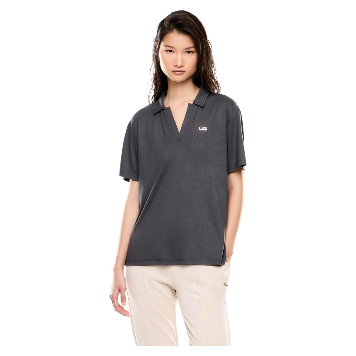 EMPORIO ARMANI 7 EA7 TRAIN CORE LADY POLO - immagine principale
