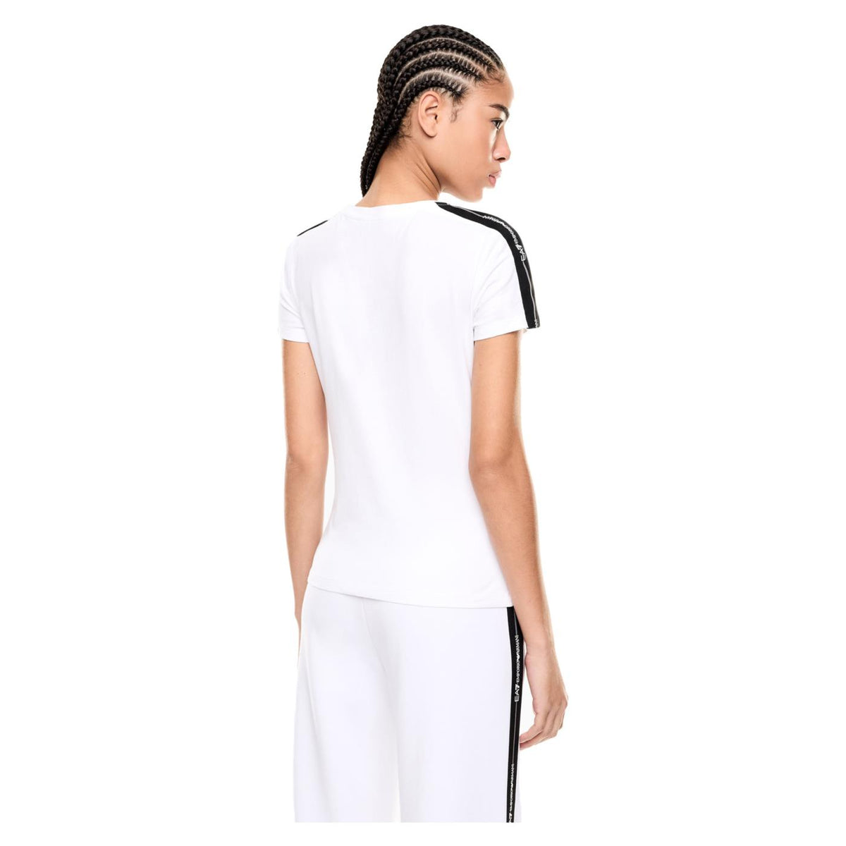 EMPORIO ARMANI 7 EA7 TRAIN TAPE W SLIM TEE - seconda immagine