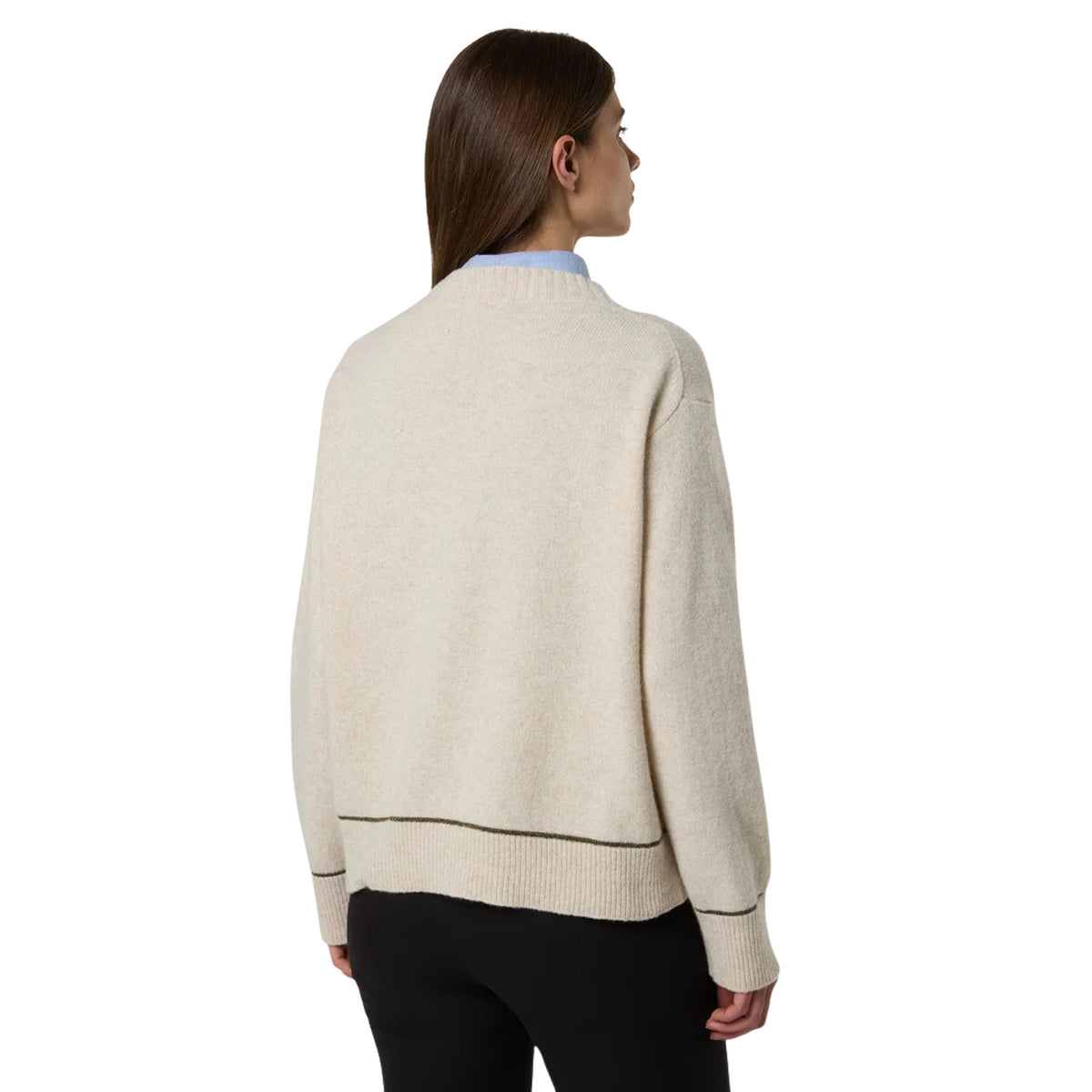 NORTH SAILS W V-NECK 7GG KNITWEAR - seconda immagine