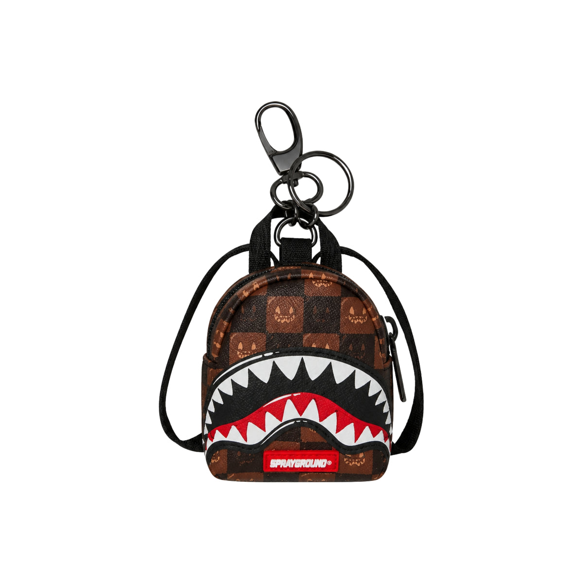 SPRAYGROUND SHARKS IN PARIS WTF BUBBL - Marrone scuro - immagine principale