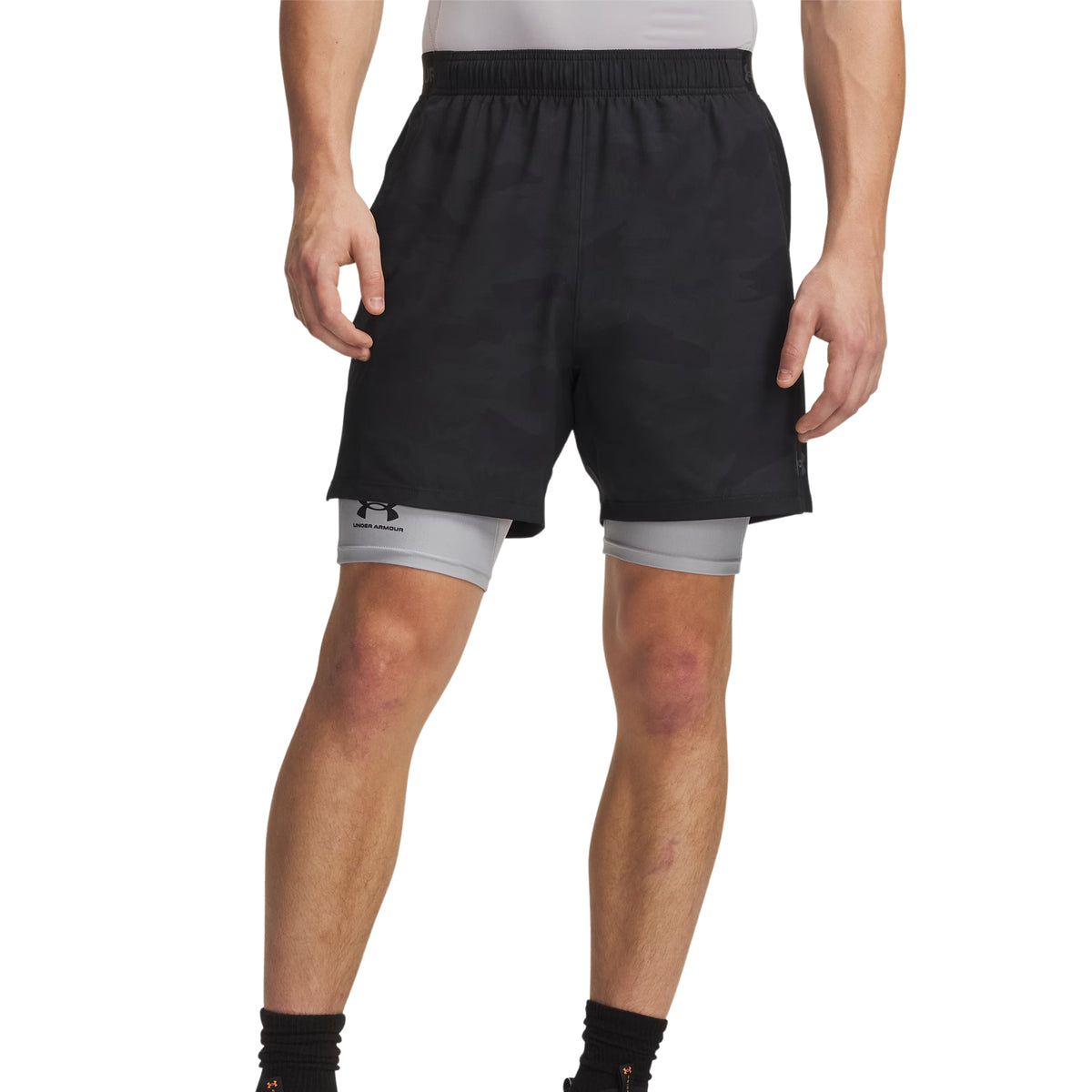 UNDER ARMOUR VANISH WOVEN SHORT 6INCH - Nero - immagine principale