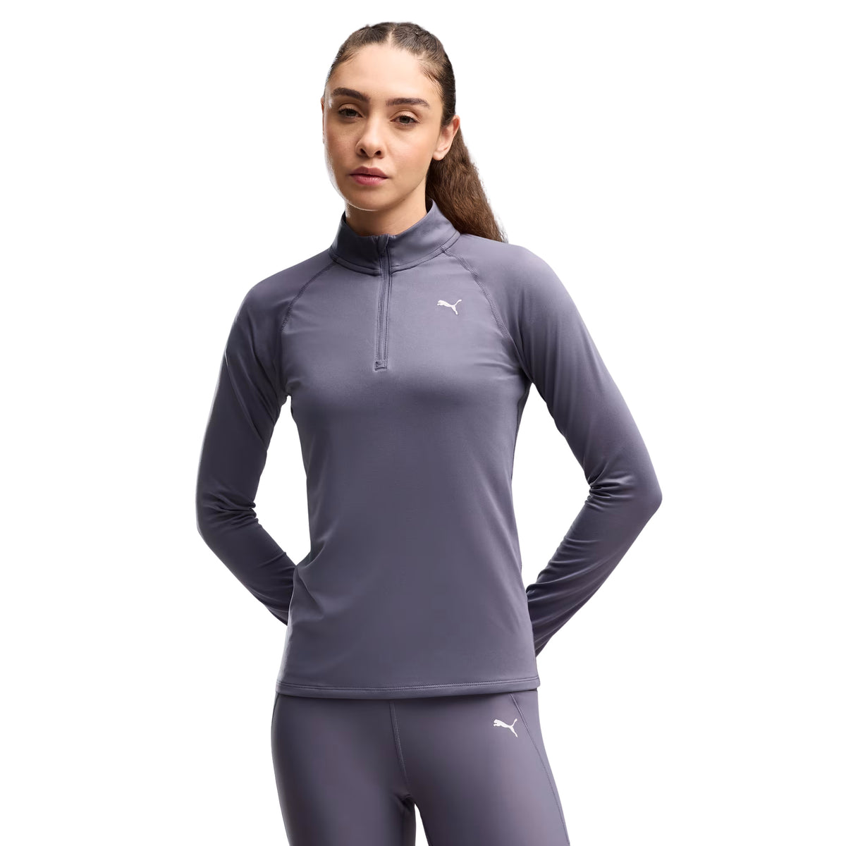 PUMA RUN VELOCITY HALF ZIP W - Viola - immagine principale