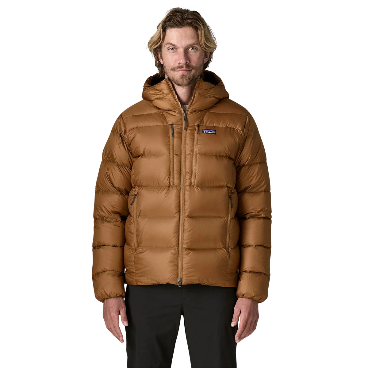 PATAGONIA FITZ ROY DOWN HOODY - Marrone scuro - immagine principale