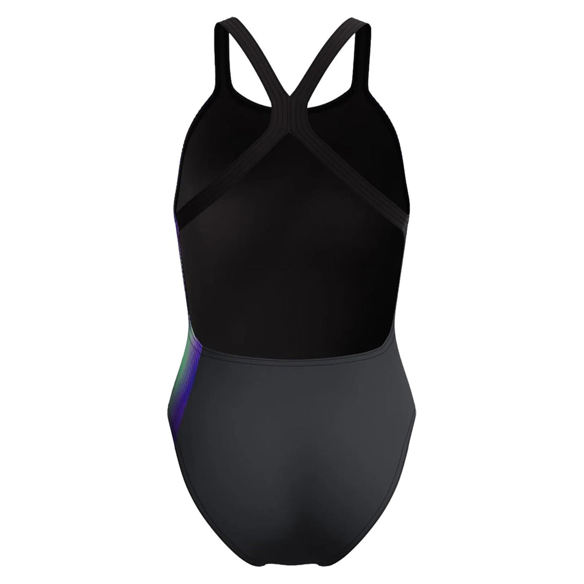 SPEEDO WOMAN PRINTED POWERBACK - Nero - vista 5