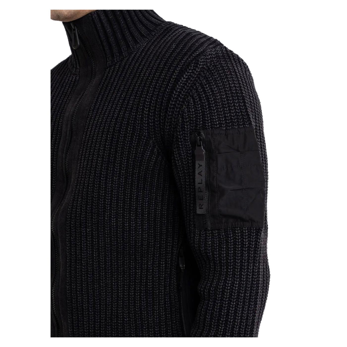 REPLAY MAGLIONE UOMO - Nero - vista 4