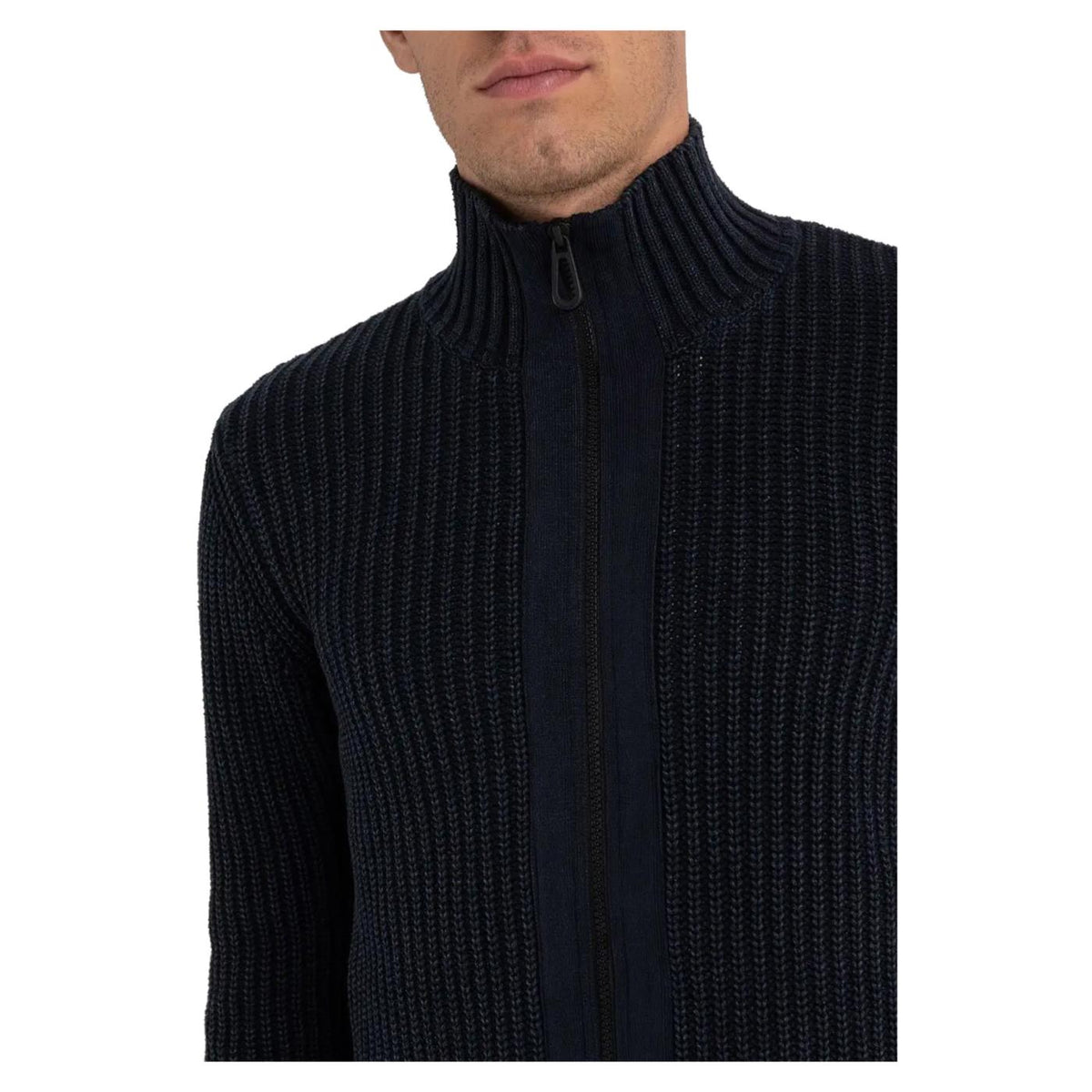 REPLAY MAGLIONE UOMO - Blu - vista 4