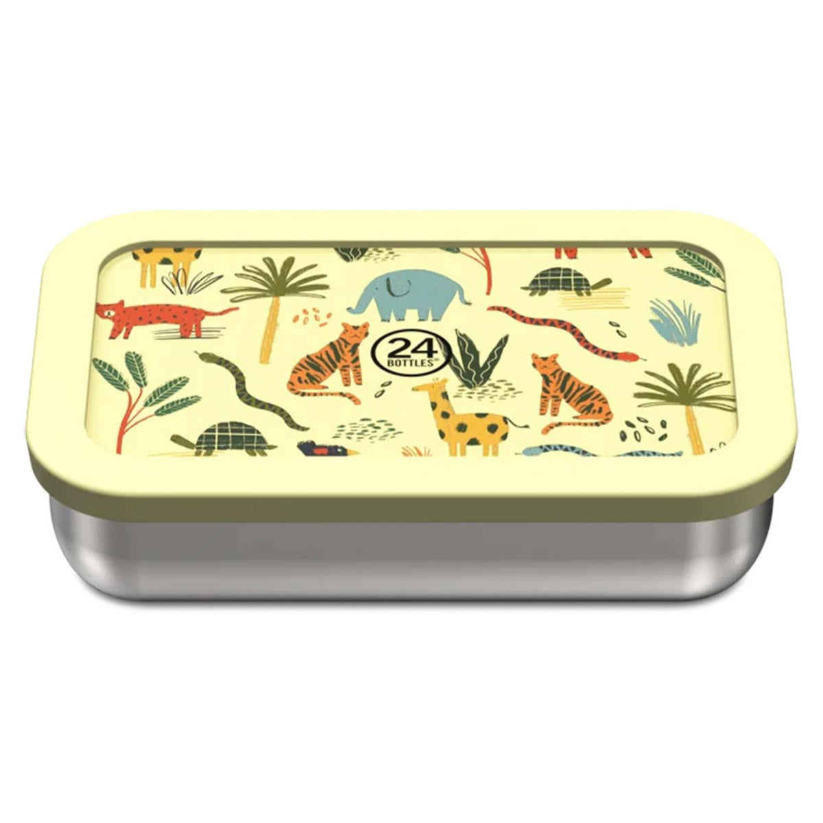 24 BOTTLES SNACKBOX JUNGLE FRIENDS - Giallo - immagine principale