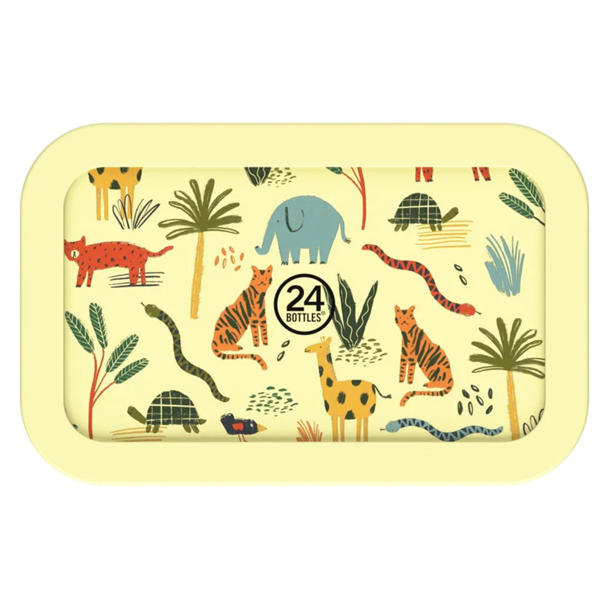 24 BOTTLES SNACKBOX JUNGLE FRIENDS - Giallo - vista 2
