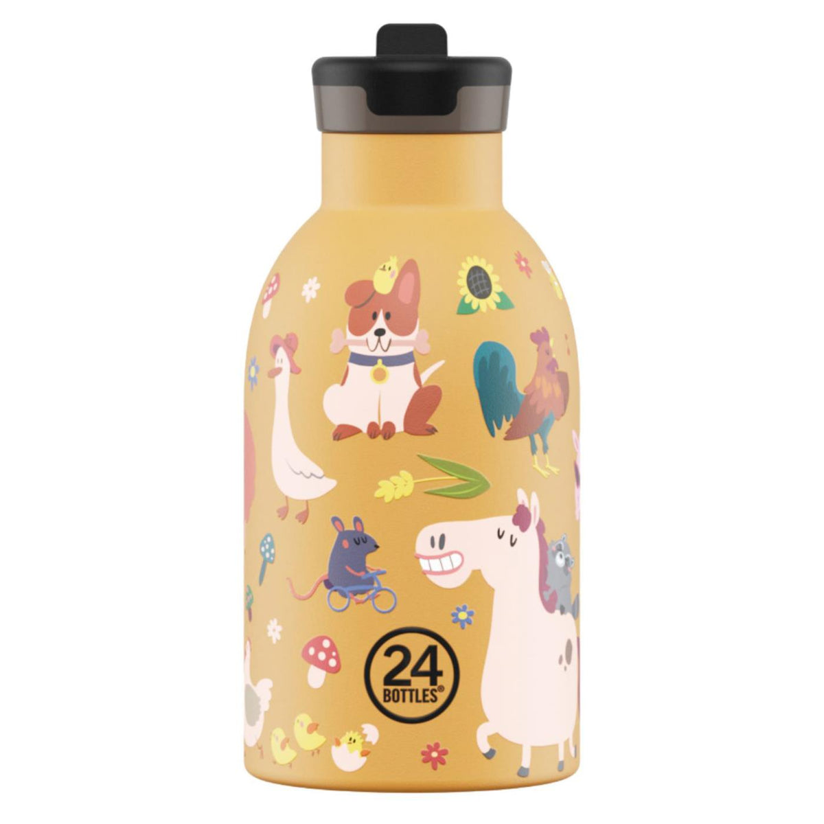 24 BOTTLES CLIMA 330 FARM FRIENDS - Giallo - immagine principale