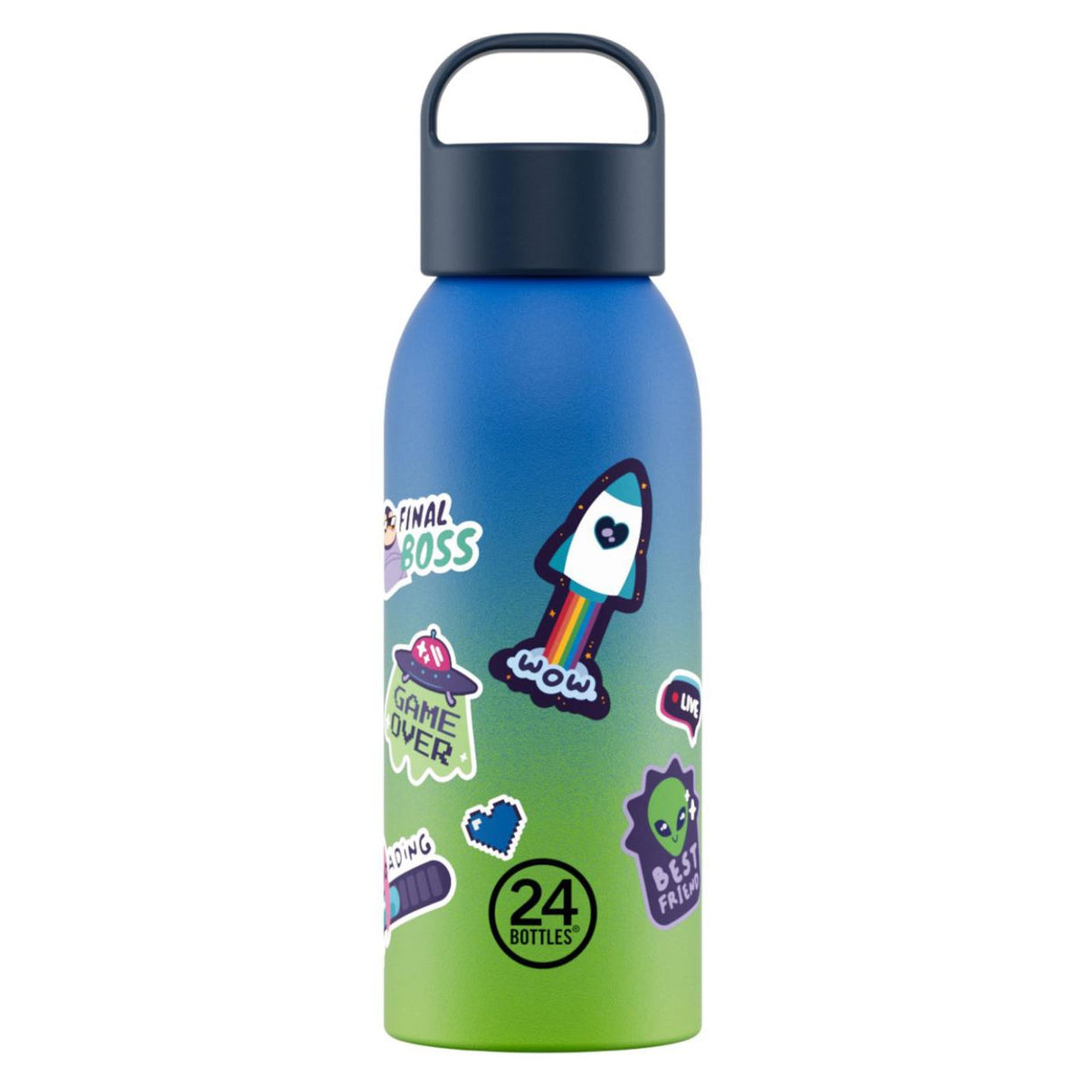 24 BOTTLES YOUNG BOTTLE 500 BOB SQU - Azzurro - immagine principale