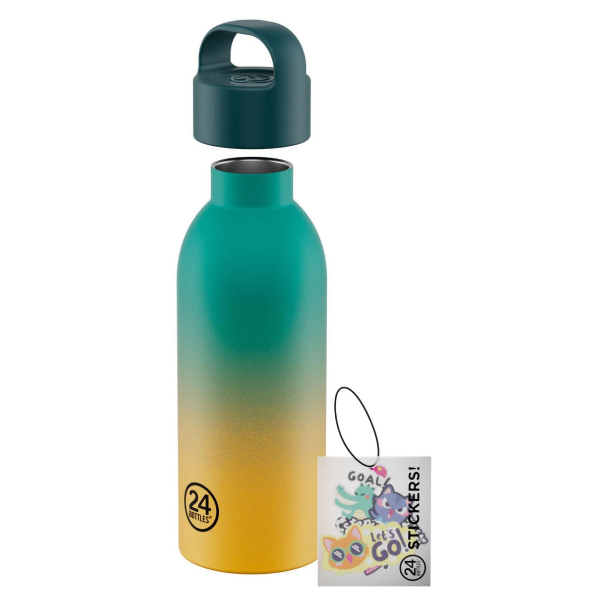 24 BOTTLES YOUNG BOTTLE 500 SKIBIDI - Verde - vista 3