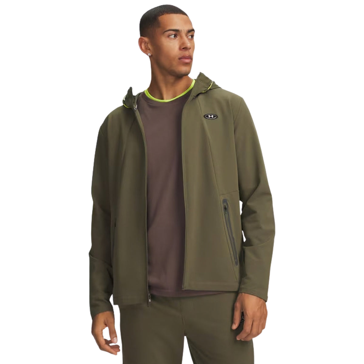 UNDER ARMOUR UTILITY WOVEN WINTER FZ - Militare - immagine principale