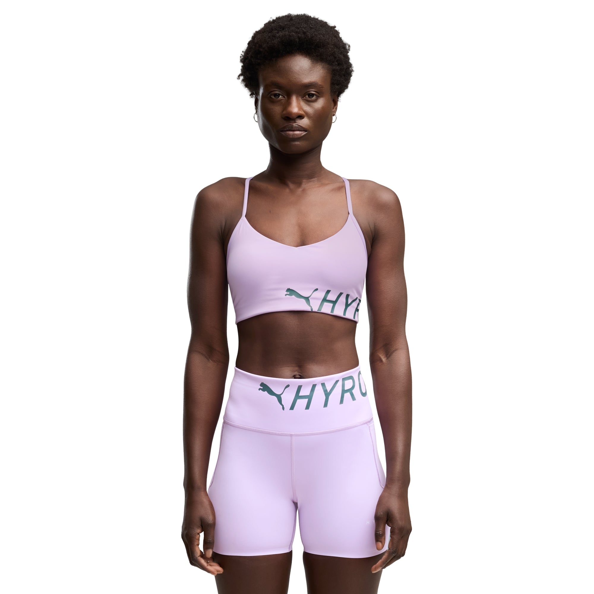 PUMA HYROX STRAPPY POWER BRA - Lilla - immagine principale