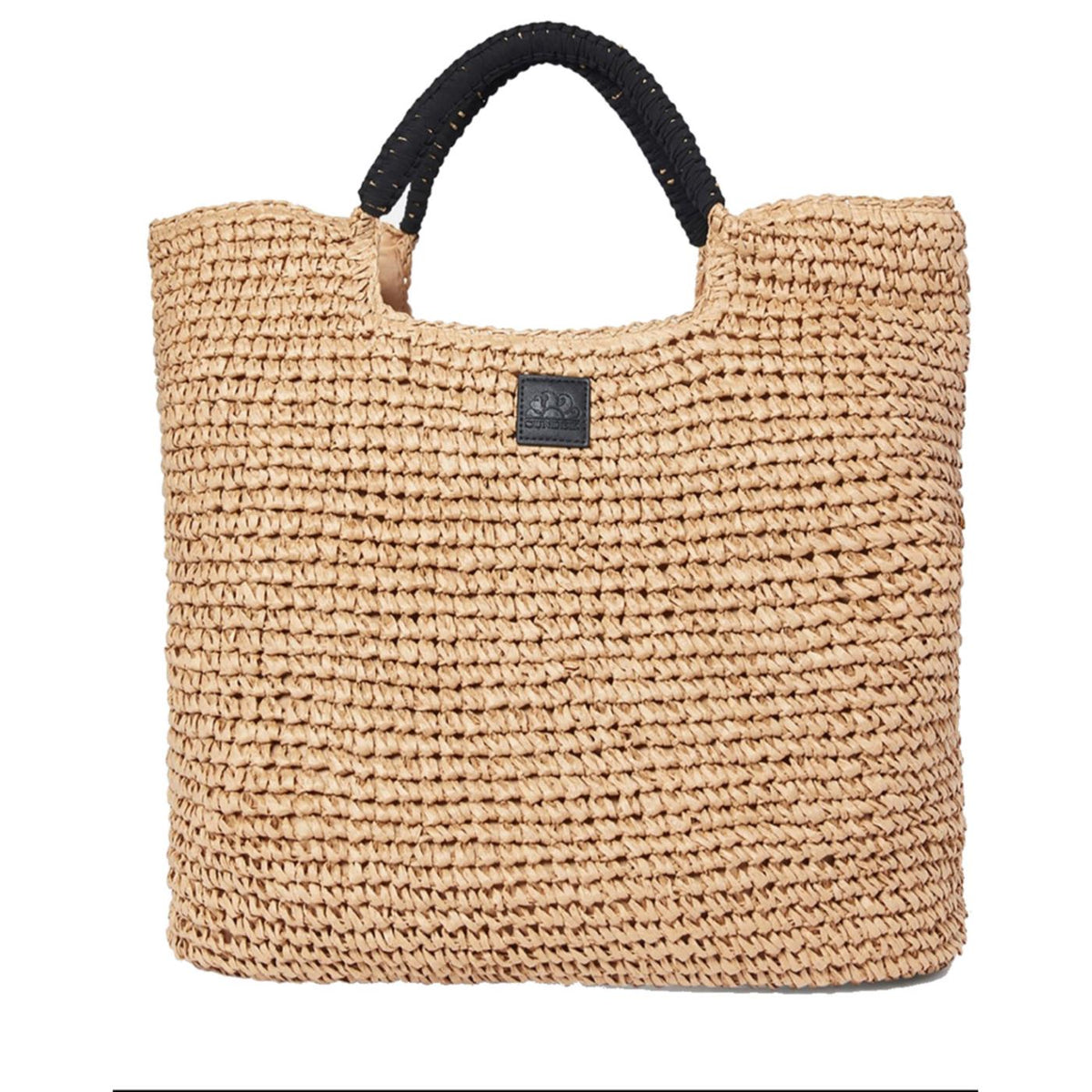 SUNDEK BIG STRAW BAG - Marrone chiaro - immagine principale