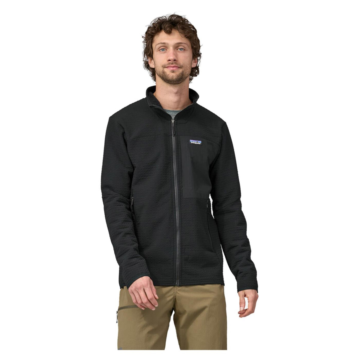 PATAGONIA R2 TECHFACE JACKET - Nero - vista 4