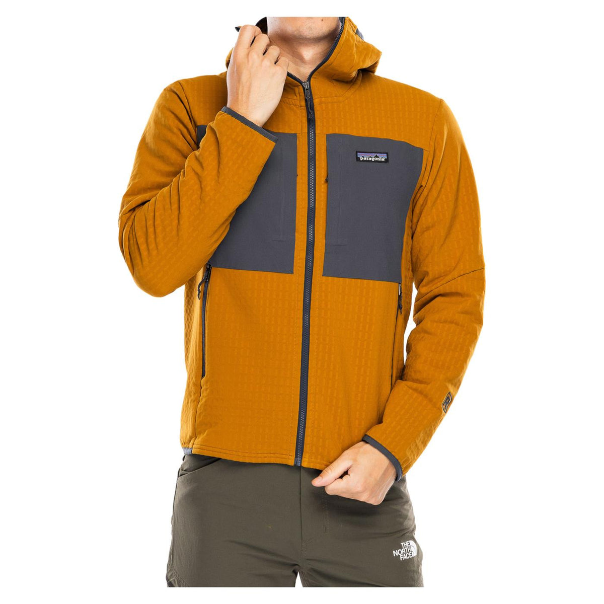 PATAGONIA R2 TECHFACE HOODY - seconda immagine