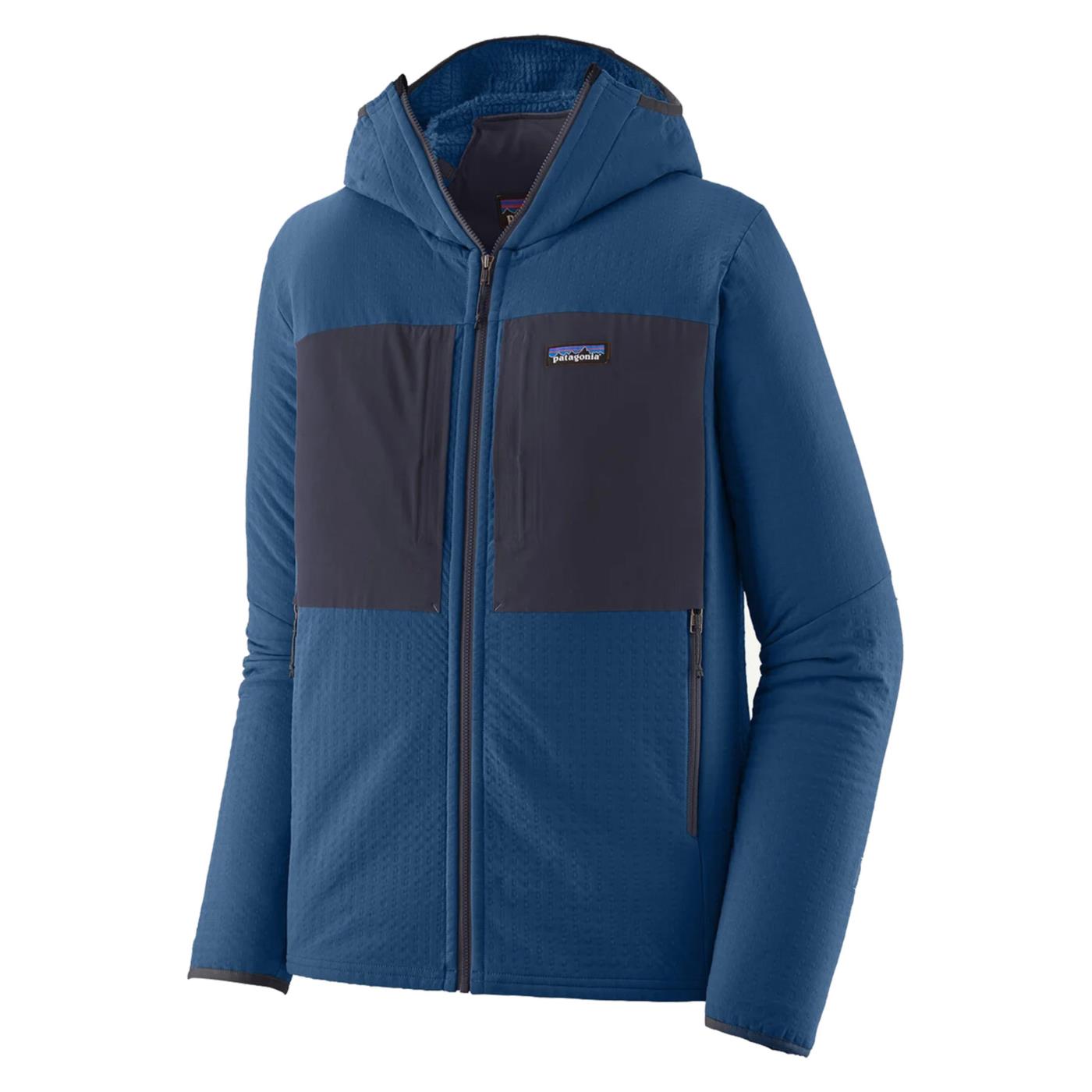 PATAGONIA R2 TECHFACE HOODY - Blu - immagine principale