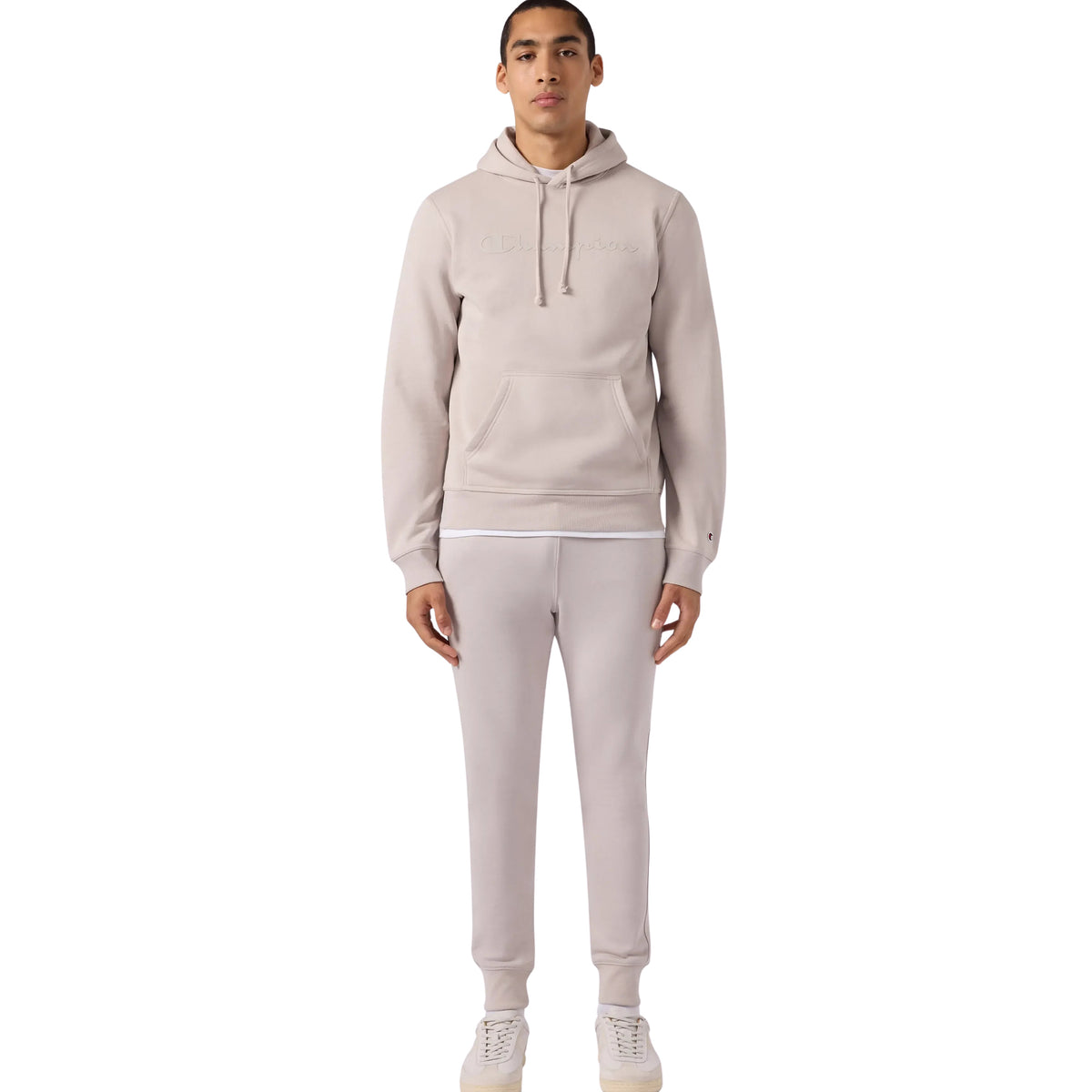 CHAMPION HOODED SWEATSHIRT - Beige - immagine principale