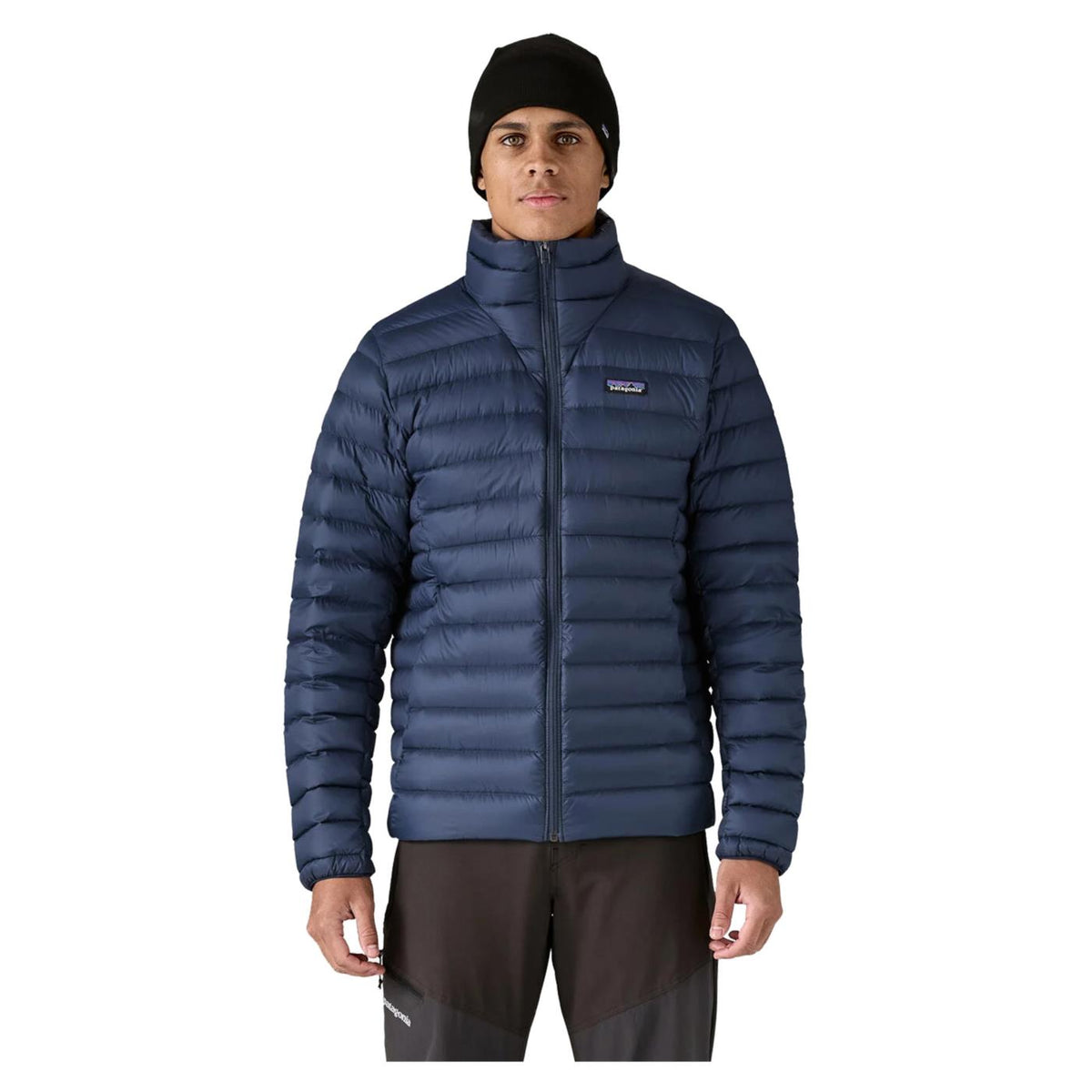 PATAGONIA DOWN SWEATER JACKET - Blu - vista 2