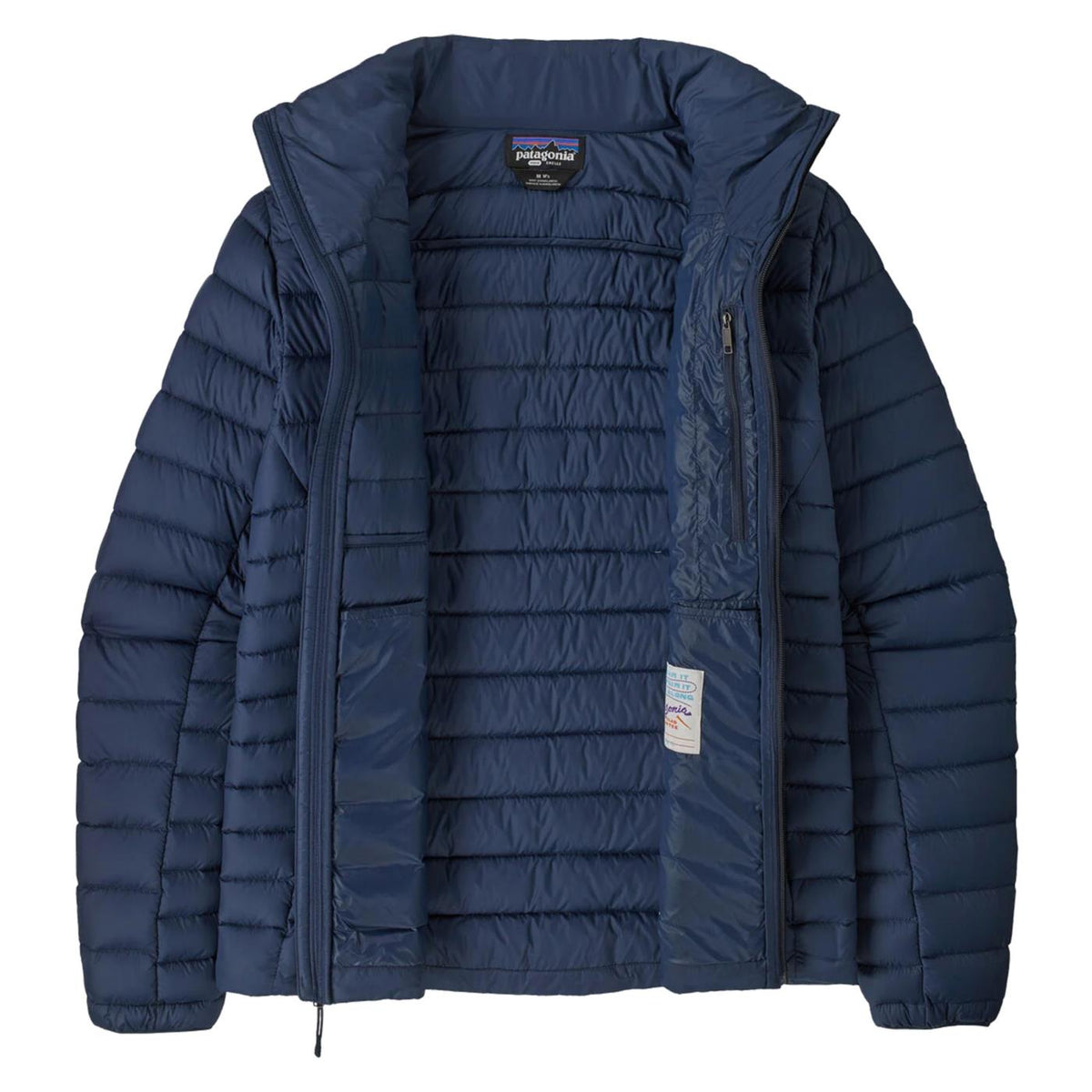 PATAGONIA DOWN SWEATER JACKET - Blu - vista 4