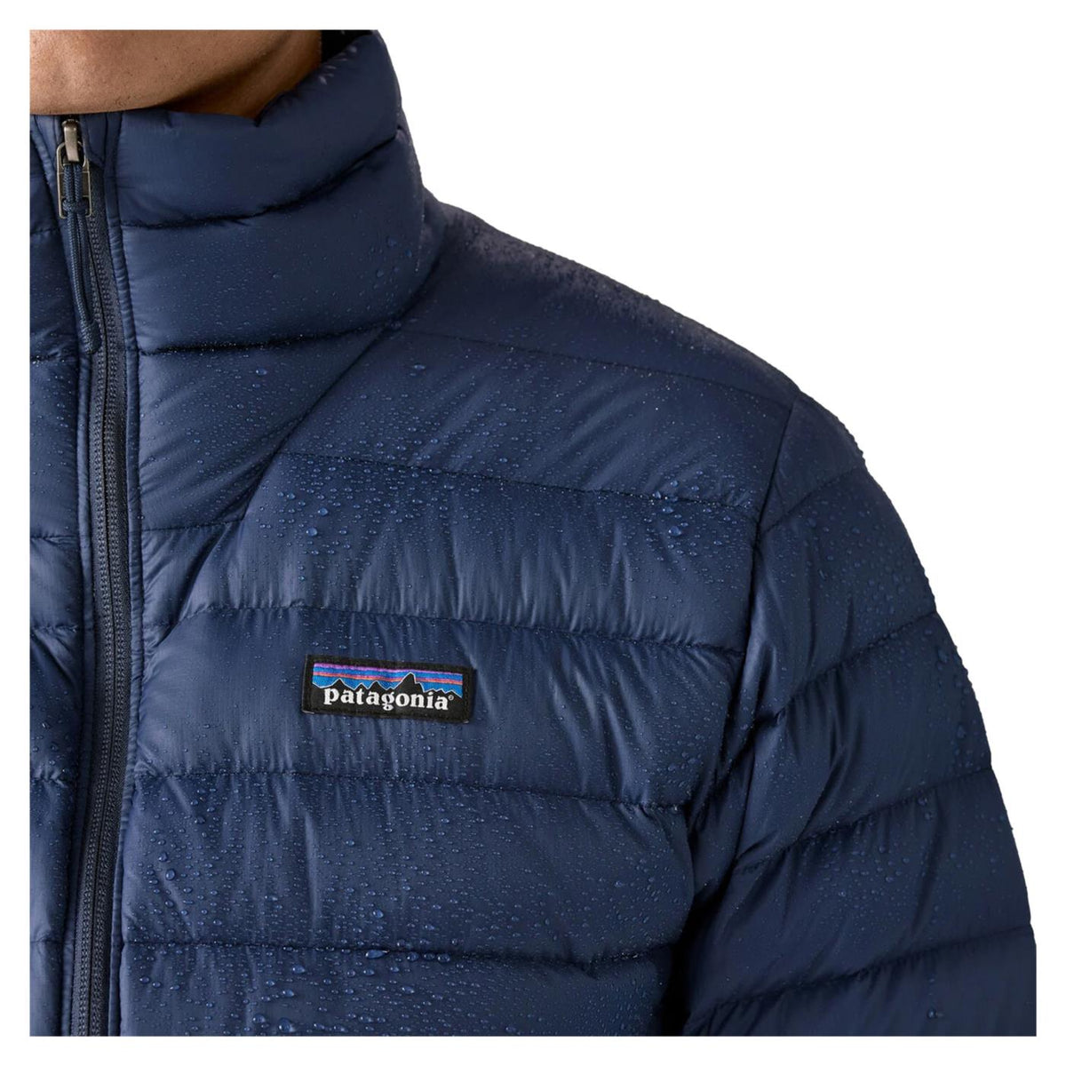PATAGONIA DOWN SWEATER JACKET - Blu - vista 5