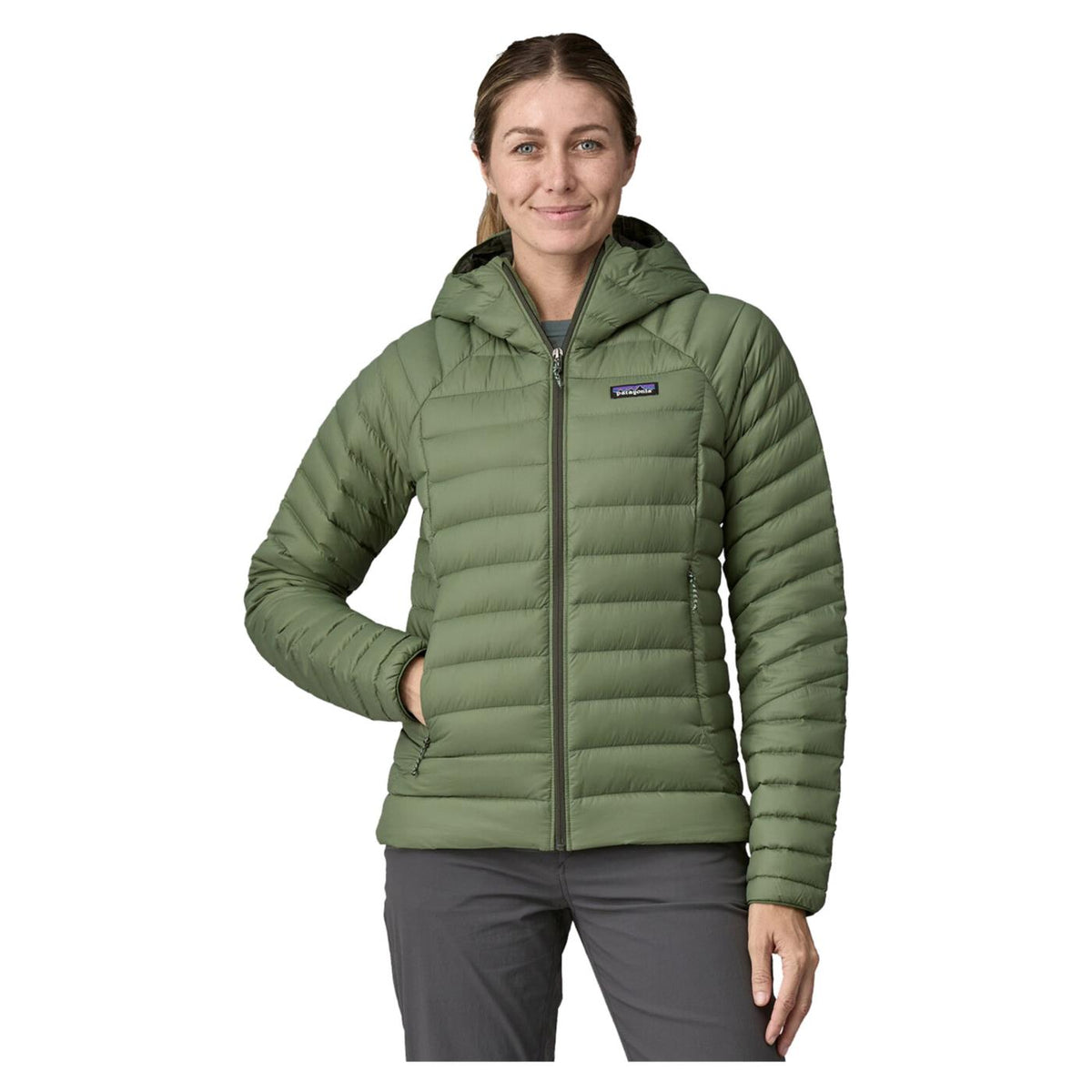 PATAGONIA DOWN SWEATER HOODY WOMAN - seconda immagine