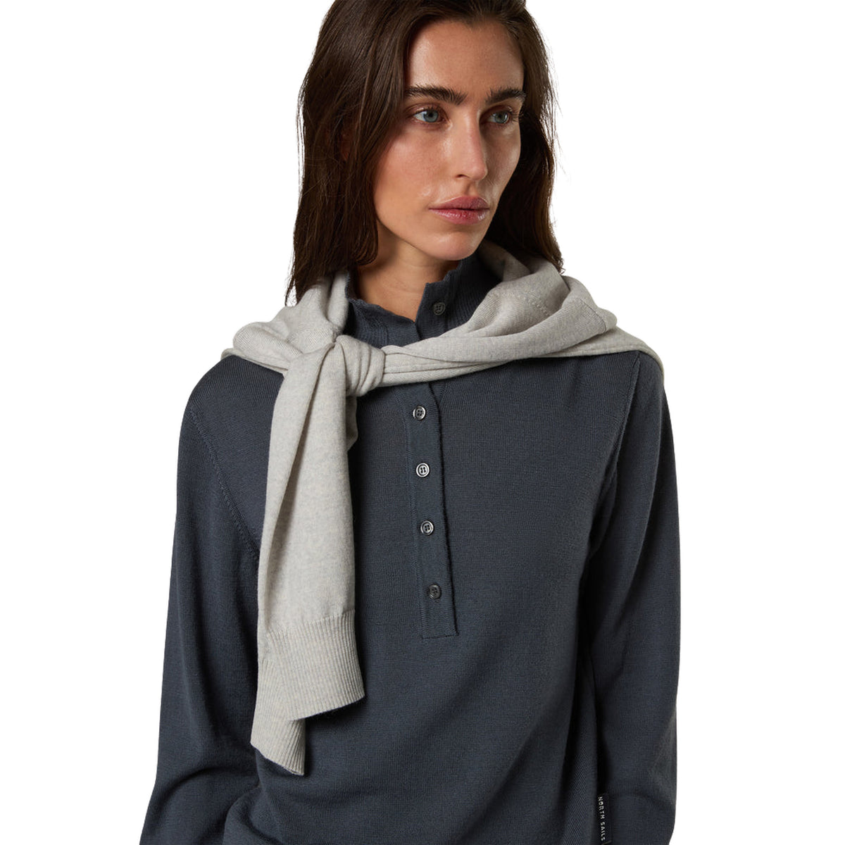 NORTH SAILS W POLO NECK 14GG KNITWEAR