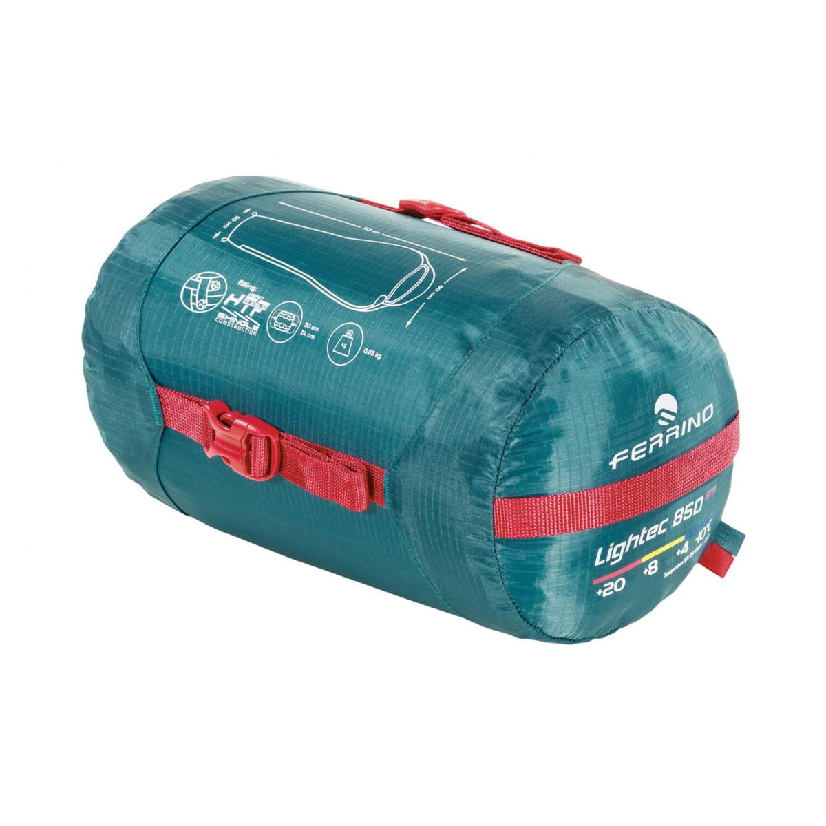 FERRINO LIGHTEC SM 850 SLEEPING BAG - seconda immagine