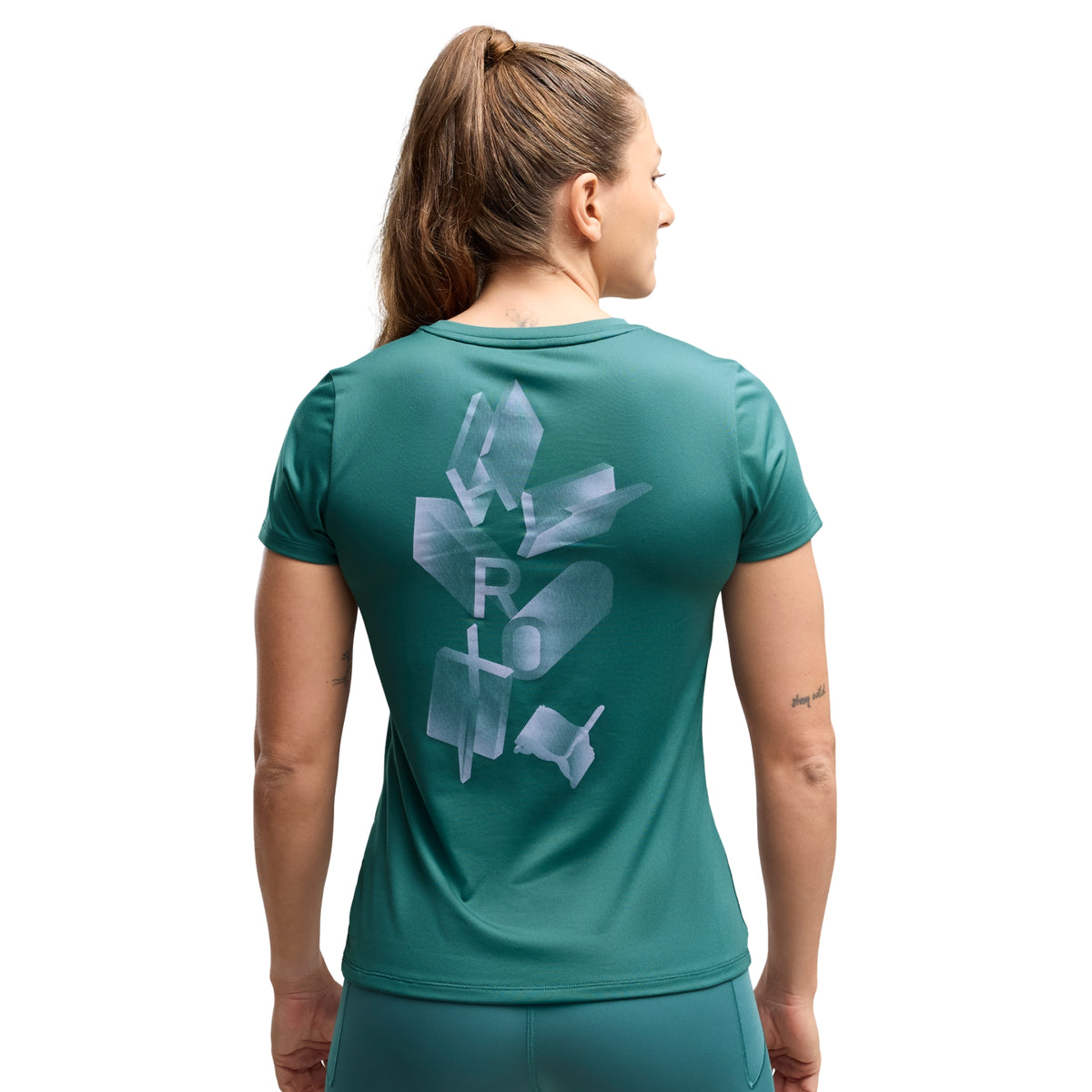 PUMA HYROX POLY GRAPH TEE W - seconda immagine