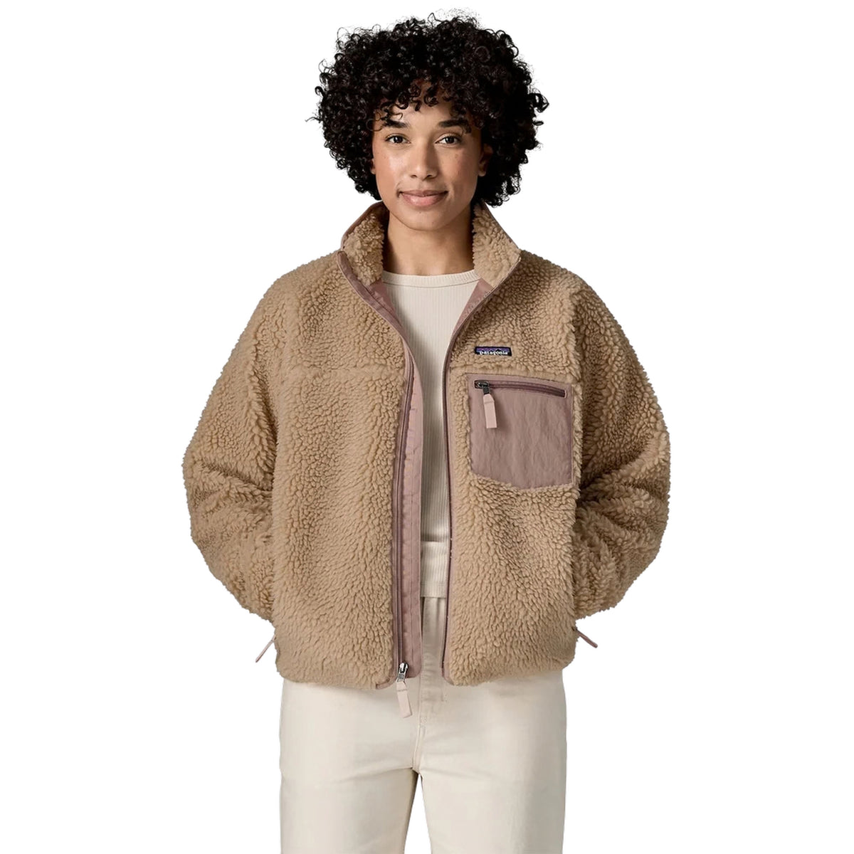 PATAGONIA W CLASSIC RETRO-X JACKET - Beige - immagine principale