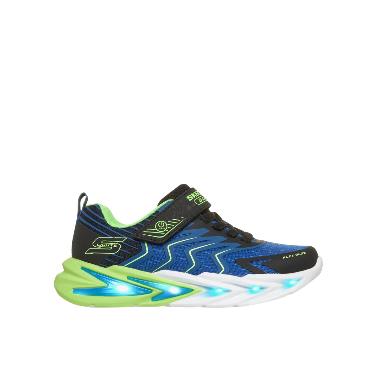SKECHERS FLEX-GLOW ULTRA PRISM JR - Blu - immagine principale