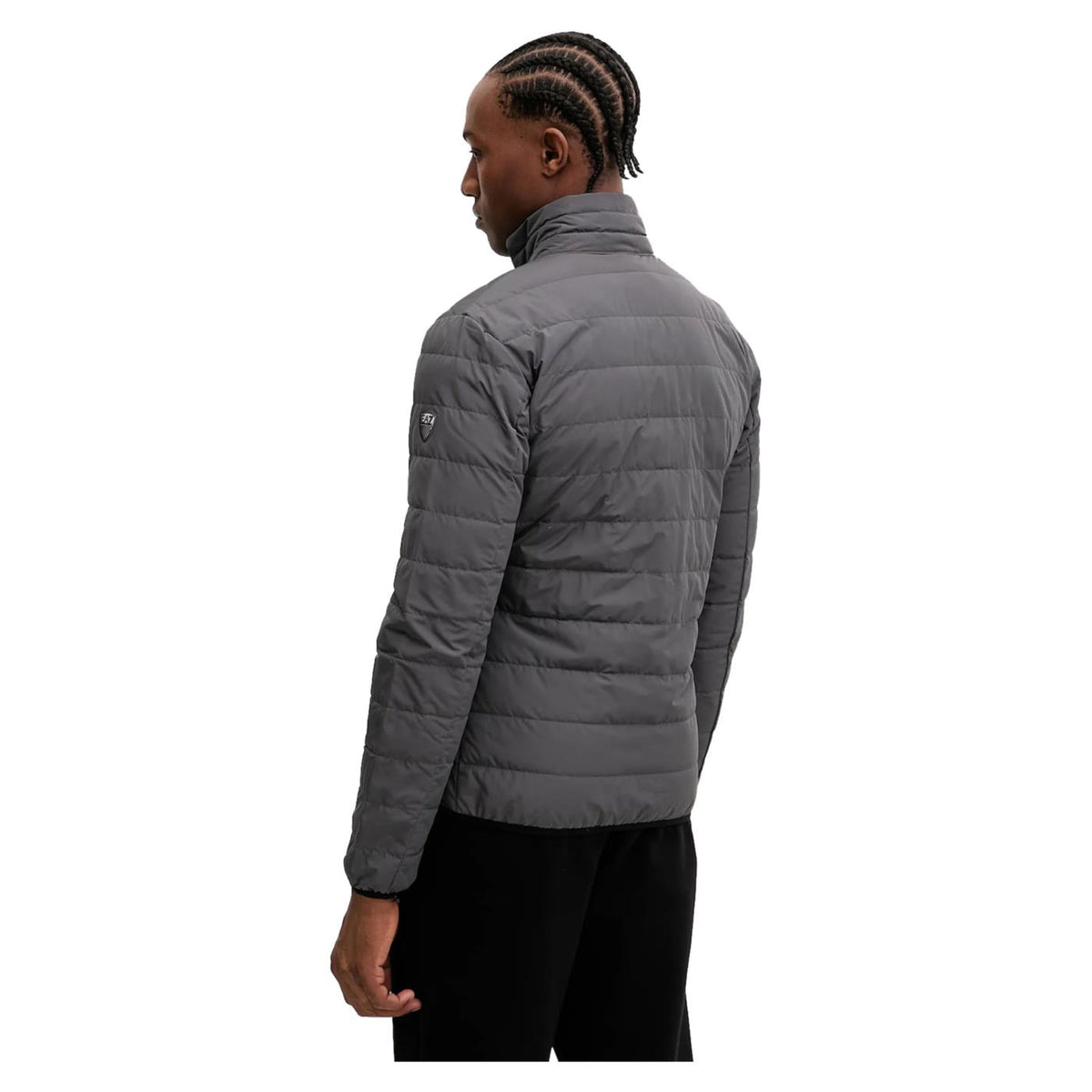 EMPORIO ARMANI 7 EA7 PREMIUM SHIELD DOWN JKT - Grigio scuro - vista 3