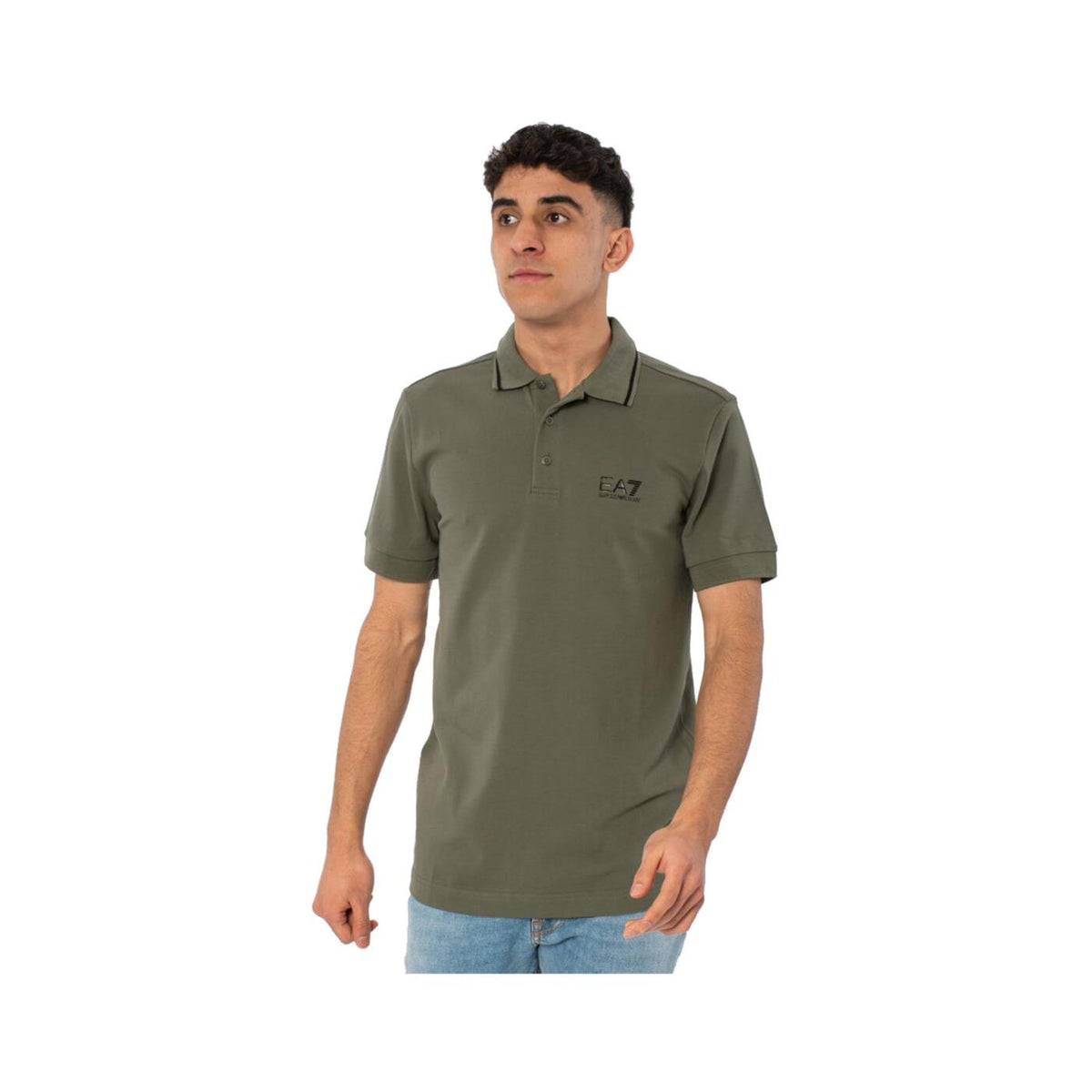 EMPORIO ARMANI 7 EA7 TRAIN CORE ID POLO PIQUET - seconda immagine