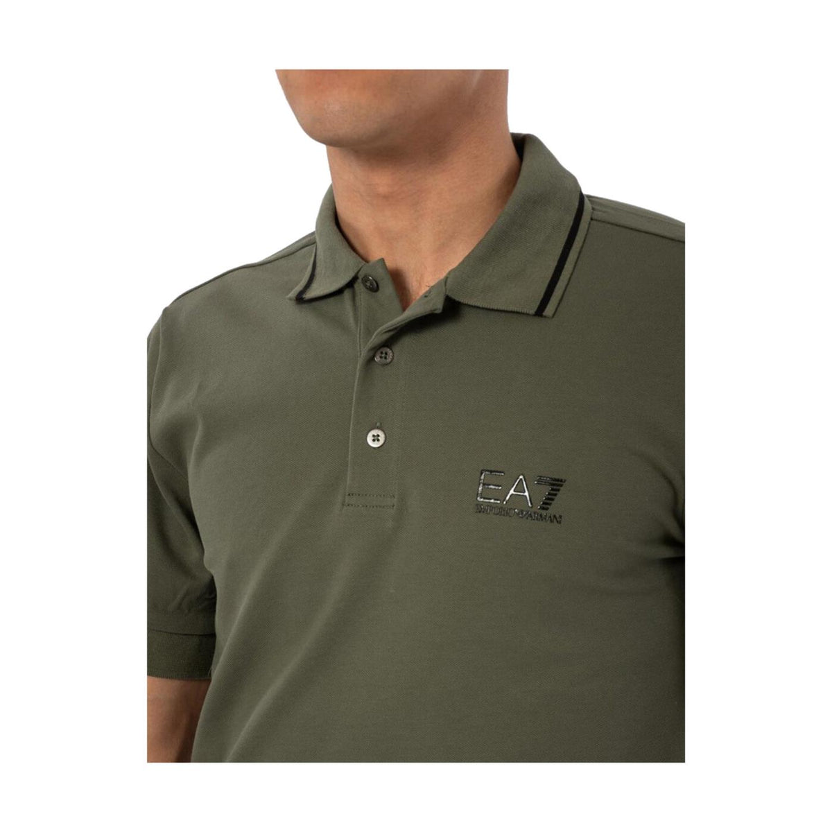 EMPORIO ARMANI 7 EA7 TRAIN CORE ID POLO PIQUET