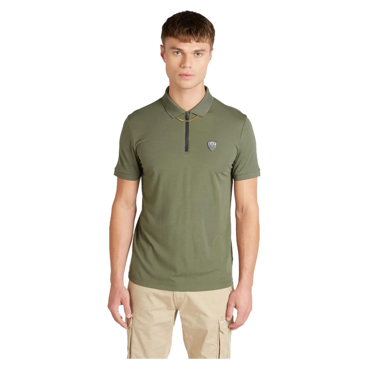 EMPORIO ARMANI 7 EA7 TRAIN PREMIUM SHIELD POLO - seconda immagine
