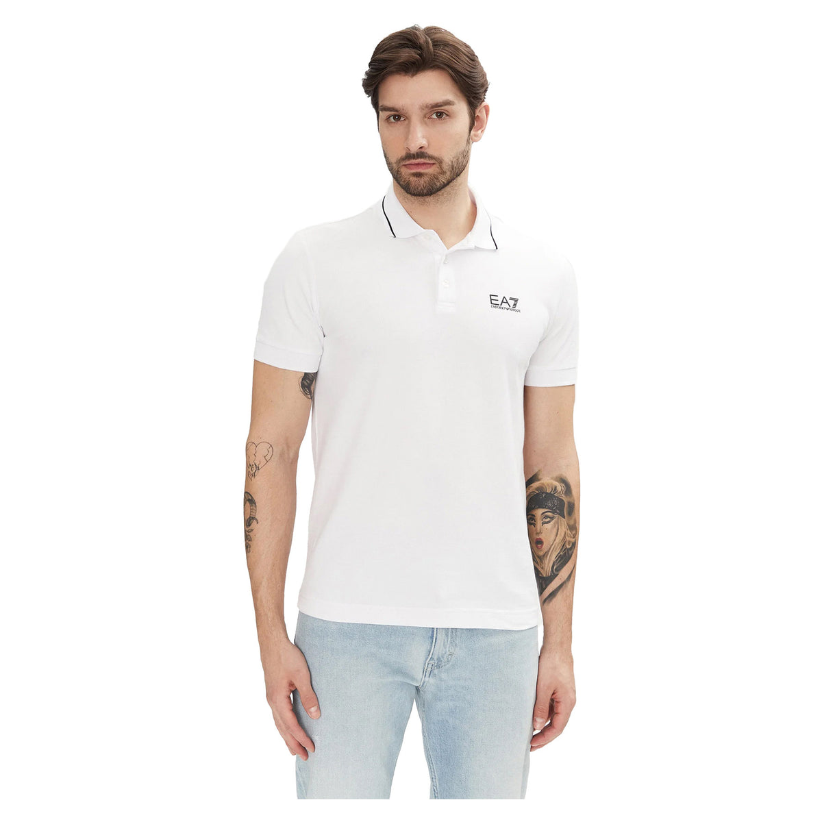 EMPORIO ARMANI 7 EA7 TRAIN CORE POLO PIQUET ST