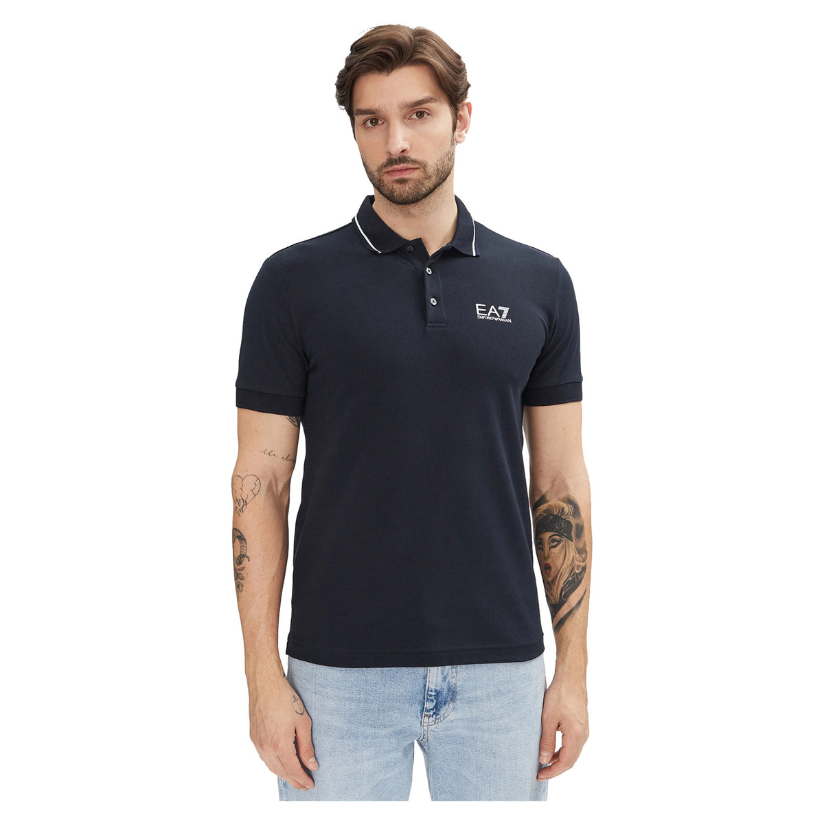 EMPORIO ARMANI 7 EA7 TRAIN CORE POLO PIQUET ST