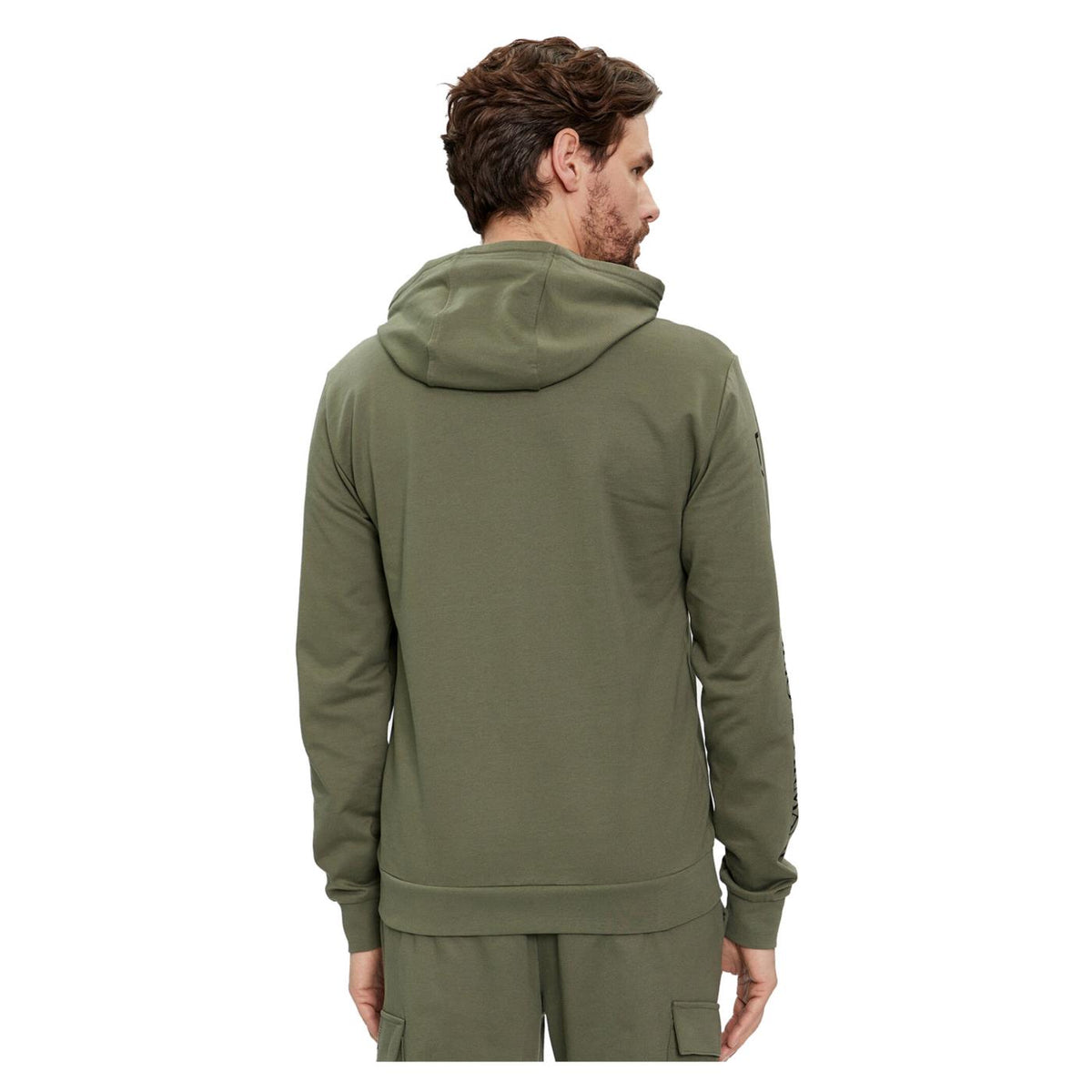 EMPORIO ARMANI 7 EA7 TRAIN LOGO SERIES HOODIE - seconda immagine