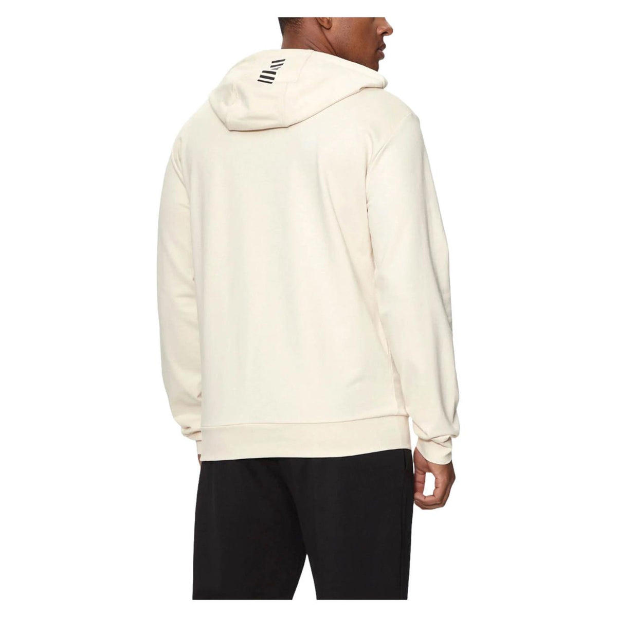 EMPORIO ARMANI 7 EA7 TRAIN CORE ID M HOODIE - Beige - vista 2
