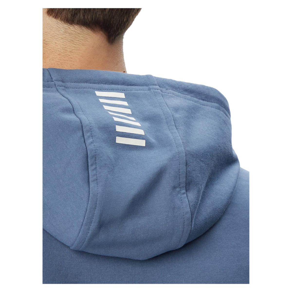 EMPORIO ARMANI 7 EA7 TRAIN CORE ID M HOODIE - Denim - vista 4