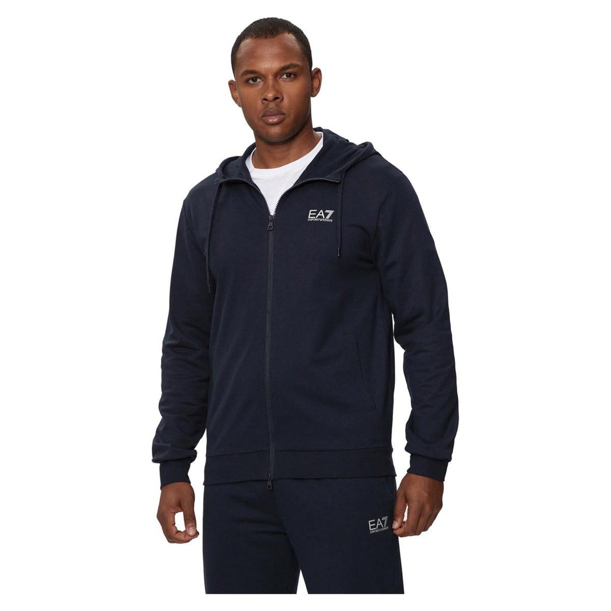EMPORIO ARMANI 7 EA7 TRAIN CORE ID M HOODIE FZ - immagine principale