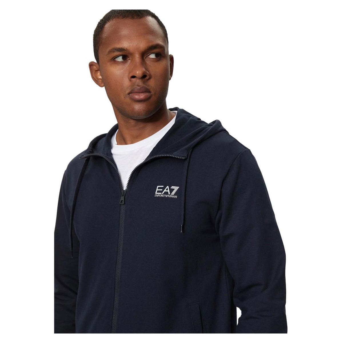 EMPORIO ARMANI 7 EA7 TRAIN CORE ID M HOODIE FZ - vista 3
