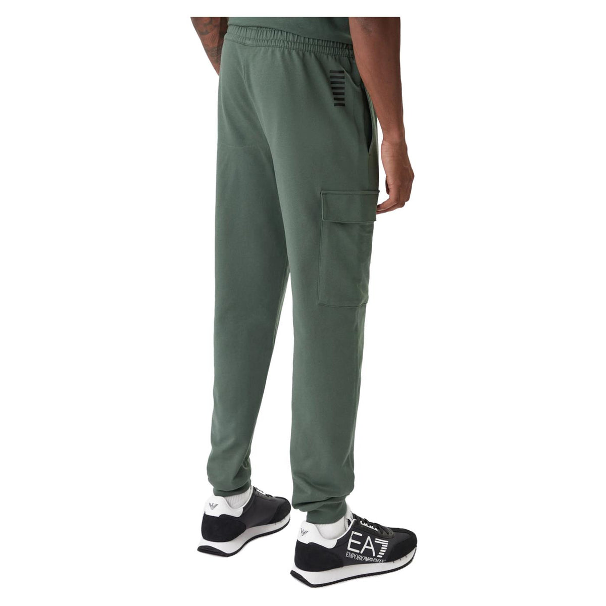EMPORIO ARMANI 7 EA7 TRAIN CORE ID CARGO PANTS - Militare - vista 2