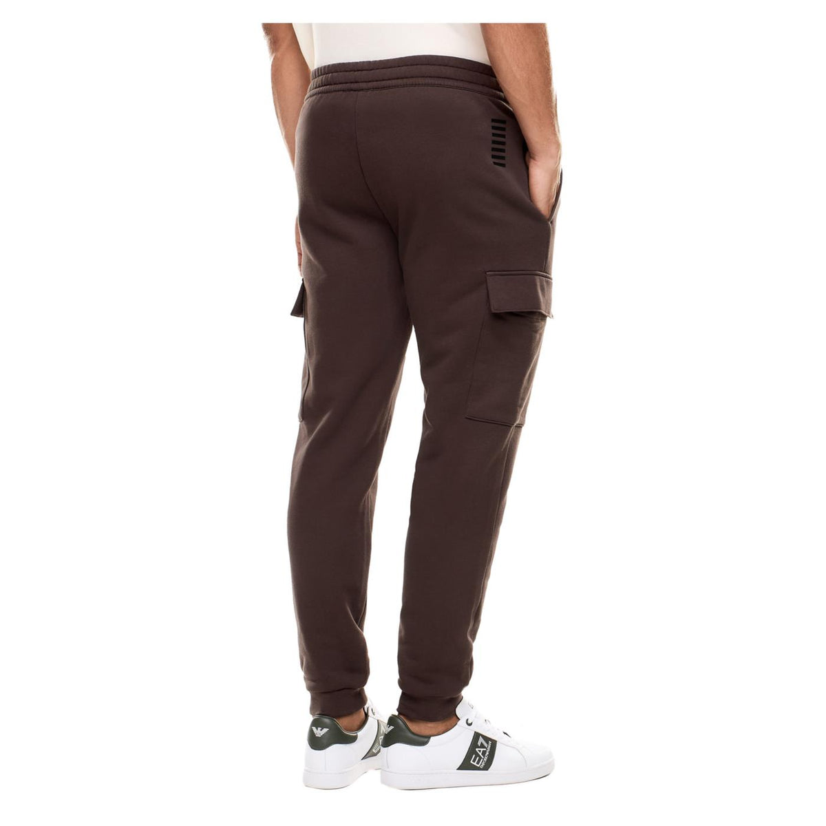 EMPORIO ARMANI 7 EA7 TRAIN CORE ID M CARGO - Marrone scuro - vista 3