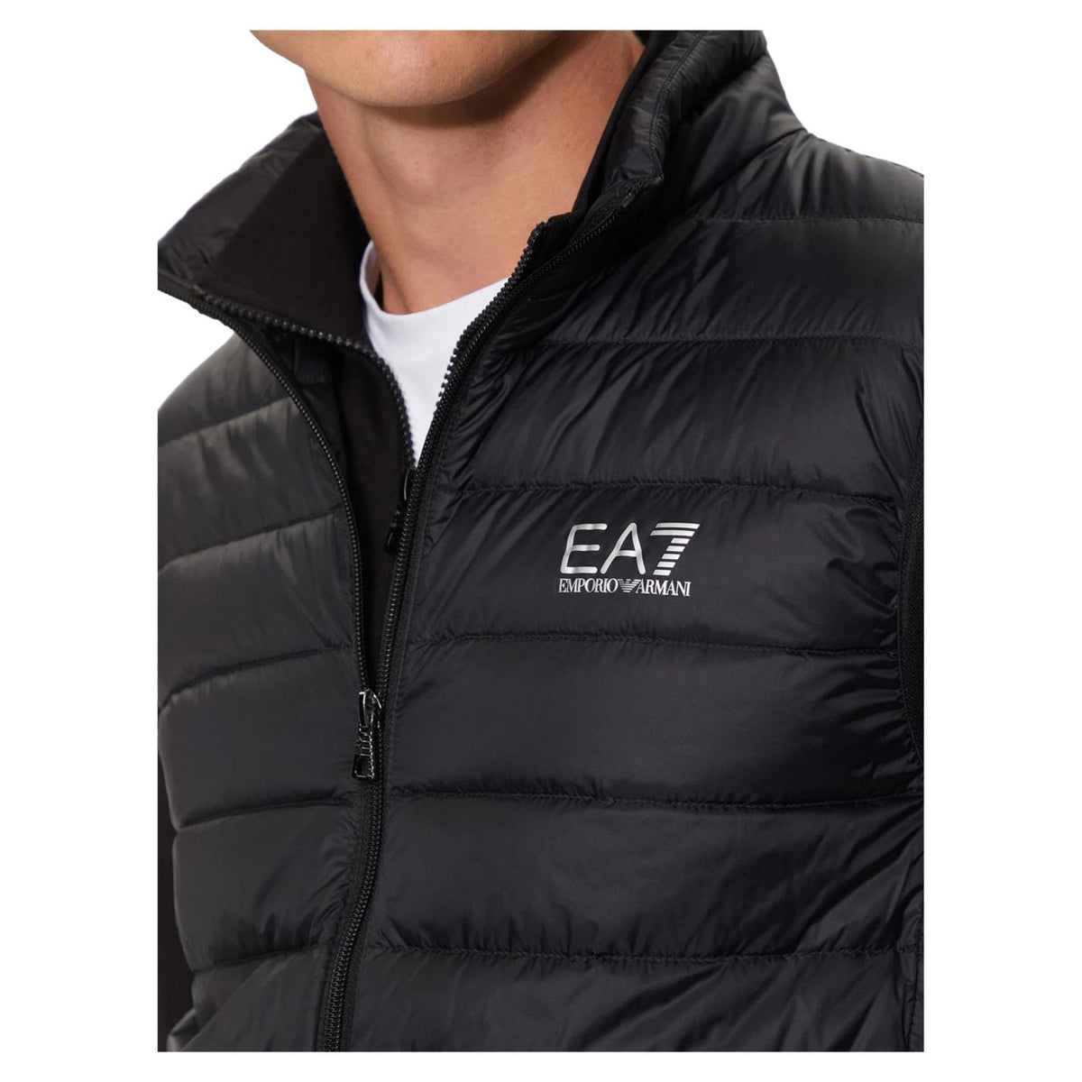 EMPORIO ARMANI 7 EA7 TRAIN DOWN LIGHT VEST - Nero - vista 3