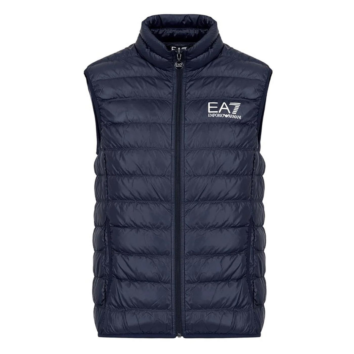 EMPORIO ARMANI 7 EA7 TRAIN DOWN LIGHT VEST - Blu - vista 3